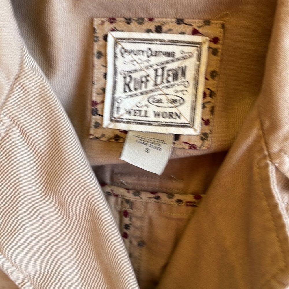 VINTAGE RUFF HEWN JACKET - Picture 2 of 9